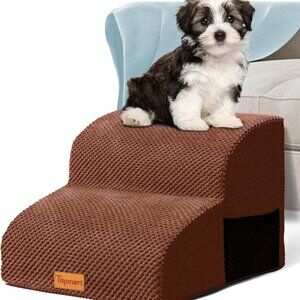 Topmart High Density Foam Pet Steps 2 Tiers,11.8"